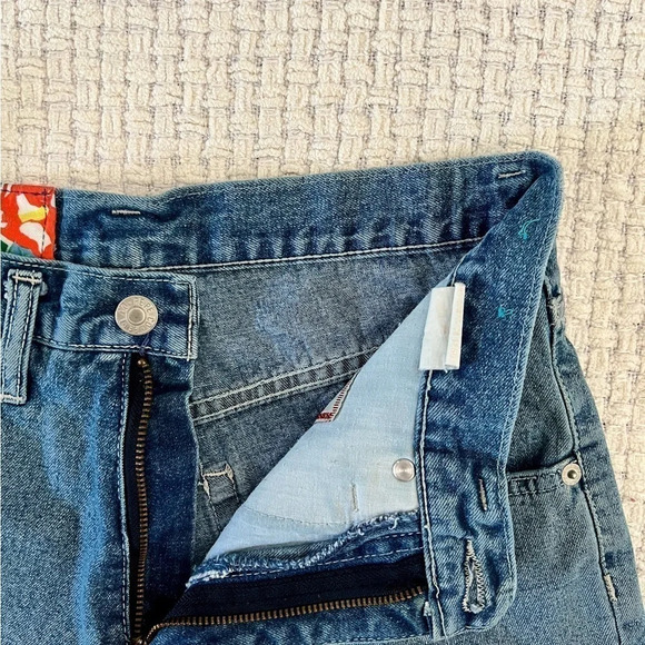 VINTAGE 90’s Pepe Jeans High Waisted Denim Shorts - Picture 5 of 7